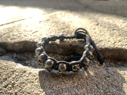 Skull String Bracelet