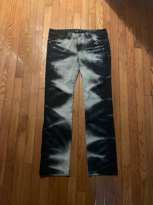 The Black Gene Dark Straight Jeans