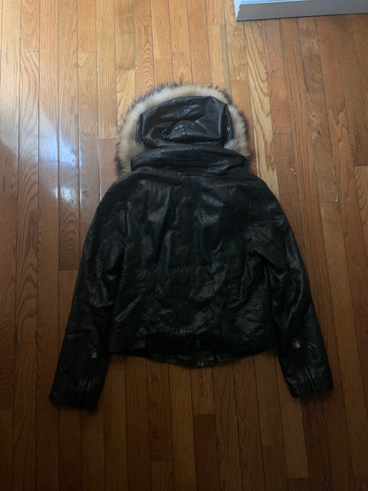 GOA Fur Leather Jacket (Small)