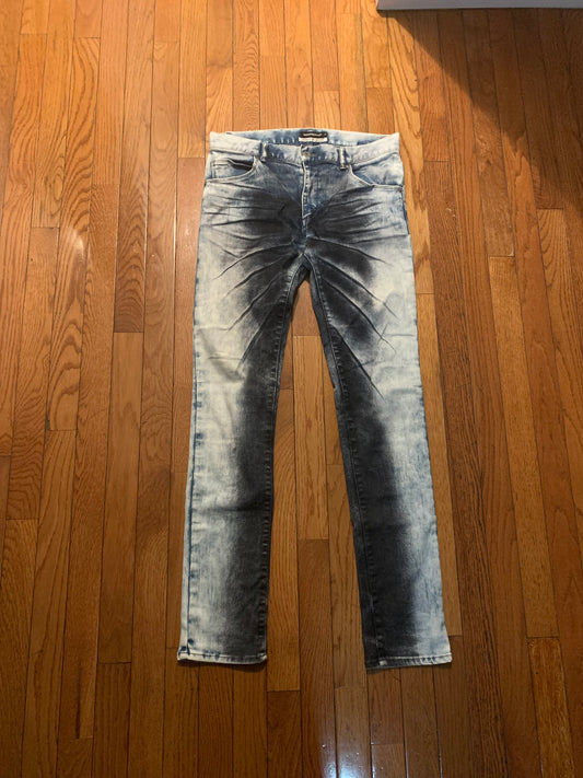 Semantic Design Bleached Skinny Denim