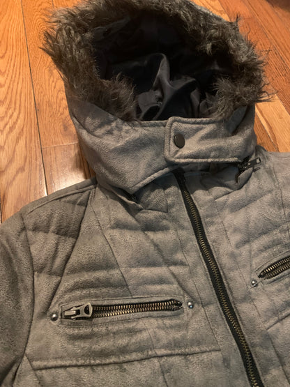 Tornado Mart Suede Down Jacket