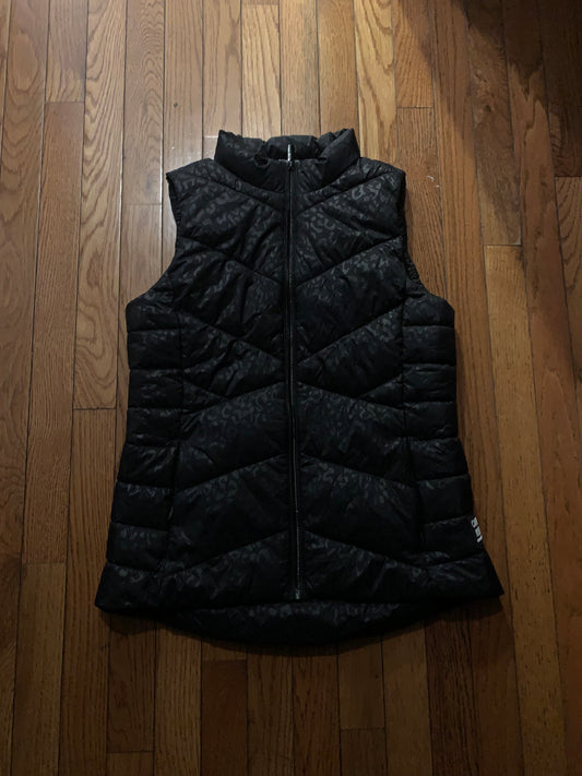 Leopard Puffer Vest