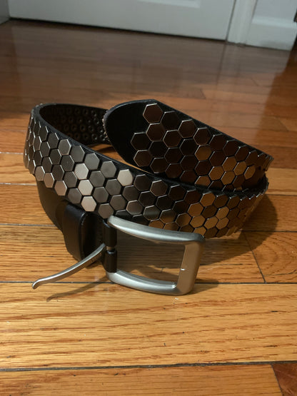 Honeycomb Studded Belt