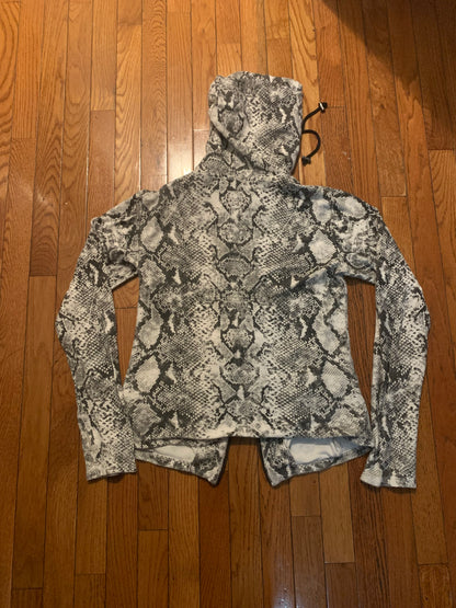 Civarize Snake Pattern Hoodie