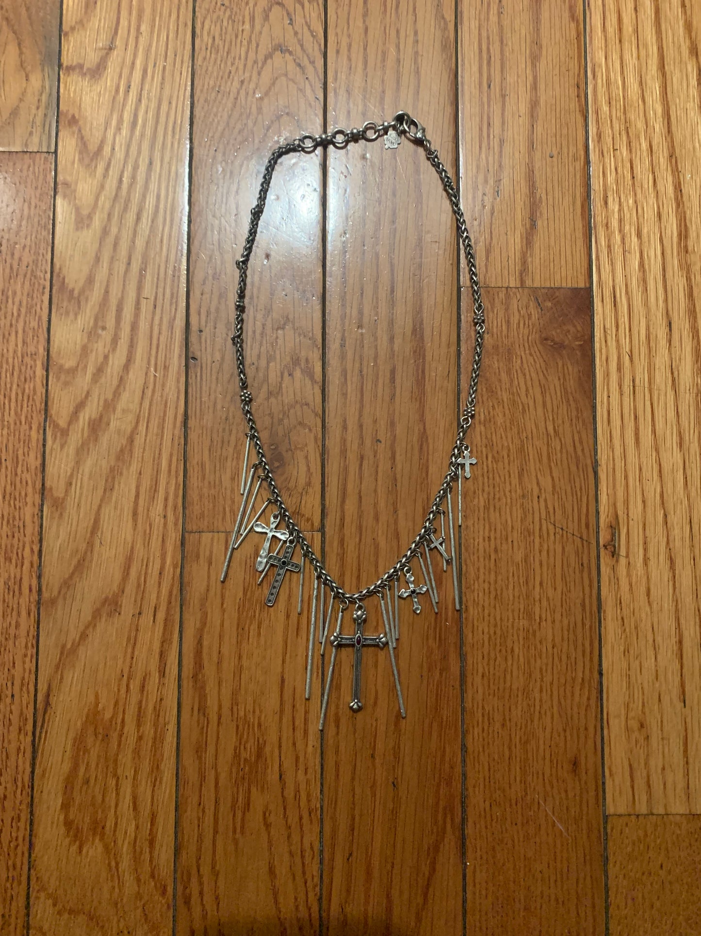 Cross & Tassel Necklace