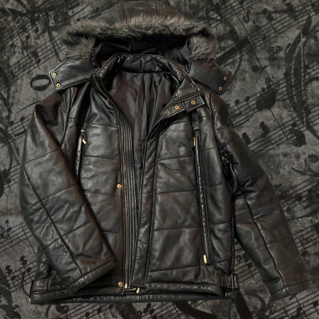 Comme Ca Ism Leather Fur Jacket (M) – Seiyauri Vintage
