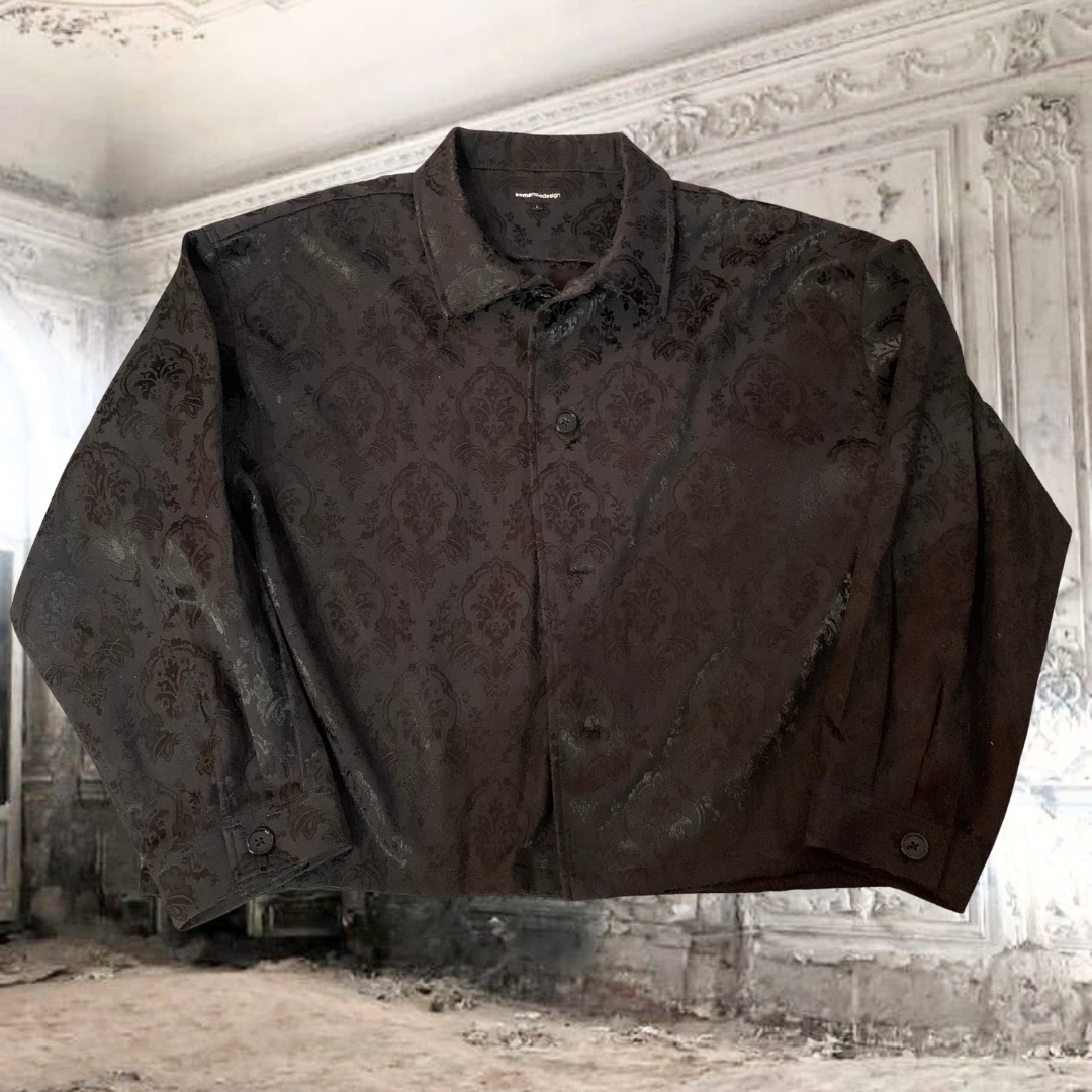 Semantic Design Vampire Cropped Paisley Shirt (L)