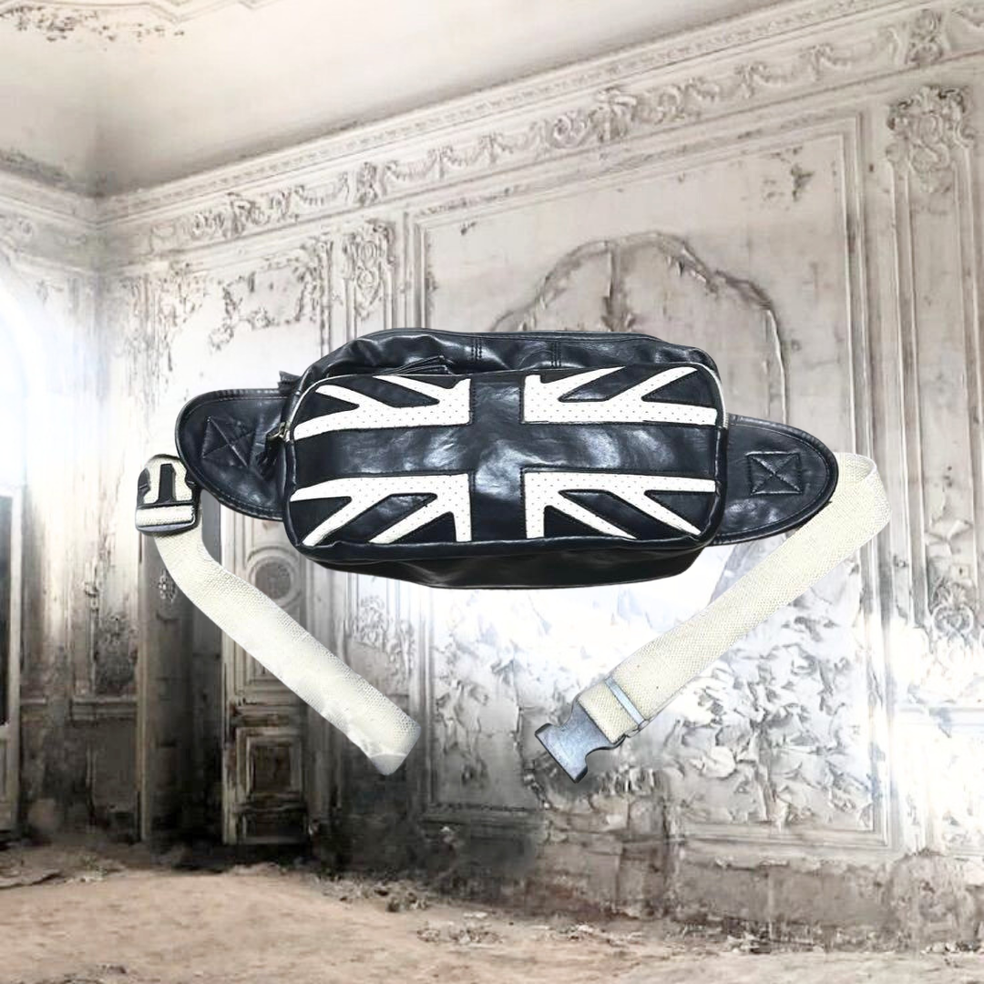 Leather Union Jack Bag