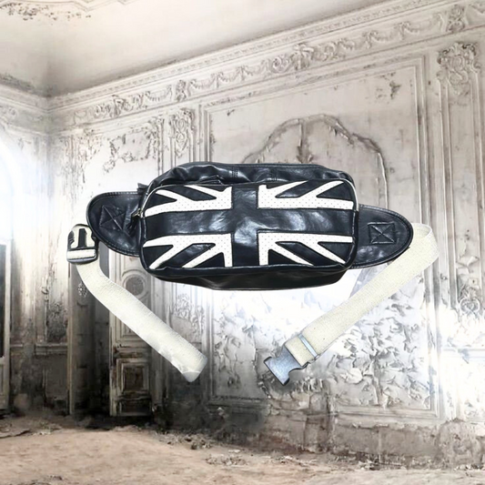 Leather Union Jack Bag